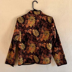 Serengeti Multicolor Leaf Patterned Blazer